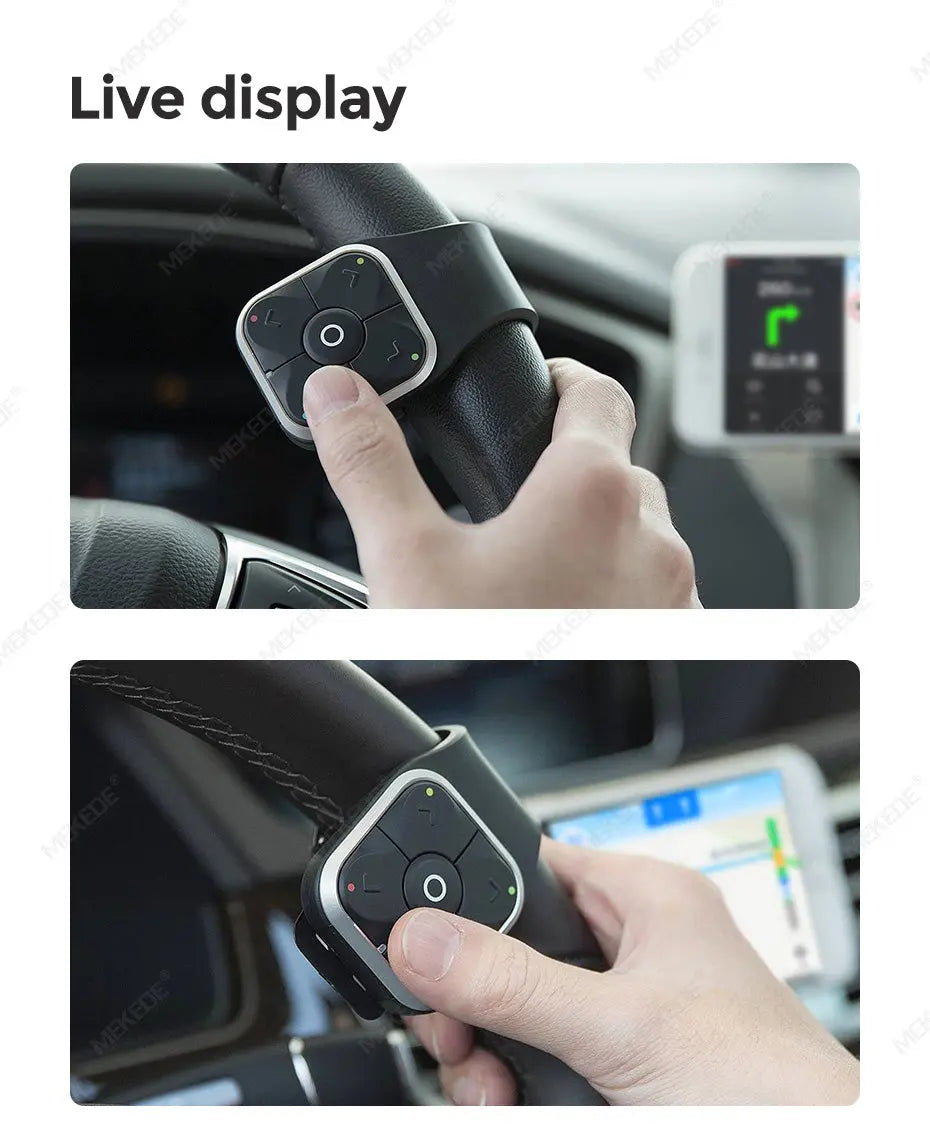 [DUDU] DUDUAUTO Bluetooth Steering Wheel Controller Universal Day2.my
