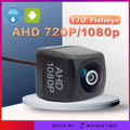 170° AHD 1080P/720P Car Reverse Camera Fisheye Full HD Night Vision Reverse Vehicle Parking Camera AHD Monitor