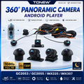 1080P 360 Panoramic Camera Set Night Vision IP68 Waterproof Android Player Day2.my