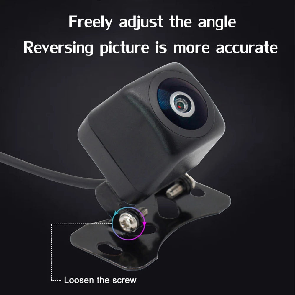 170° AHD 1080P/720P Car Reverse Camera Fisheye Full HD Night Vision Reverse Vehicle Parking Camera AHD Monitor