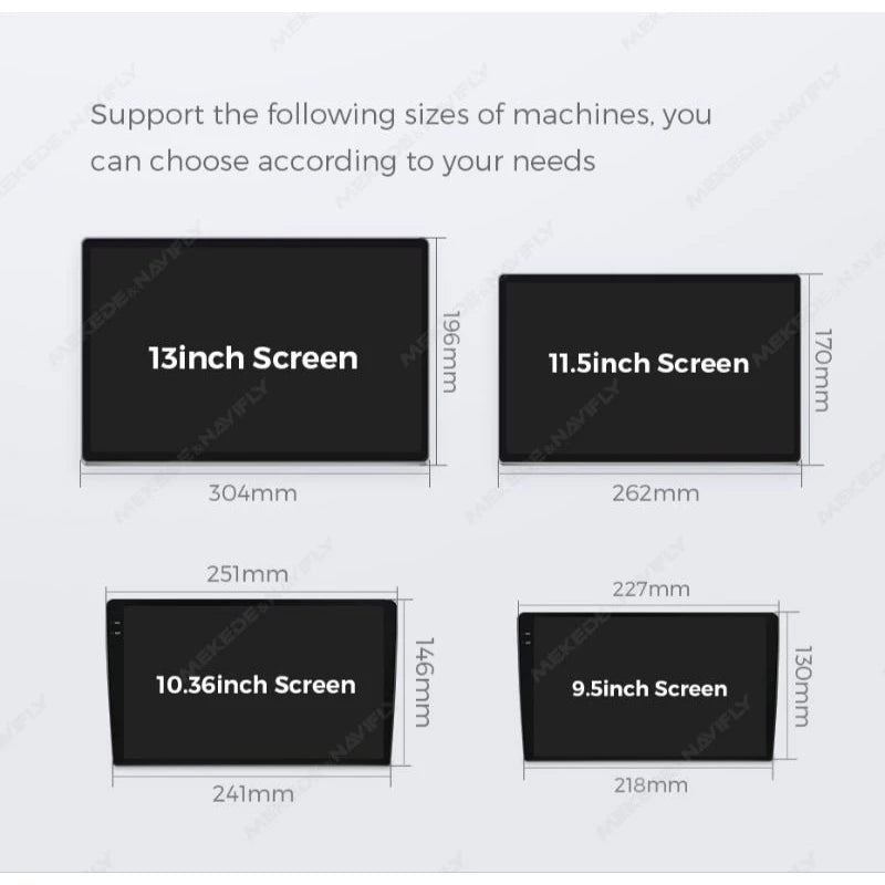 [PRE ORDER]⚡7870 2K Android Player 360⚡MEKEDE DUDU 7 7870 Android 13 2.7GHz 9.5 10.36 11.5 12 13 Inch QLED UFS3.1 DTS Carplay Auto