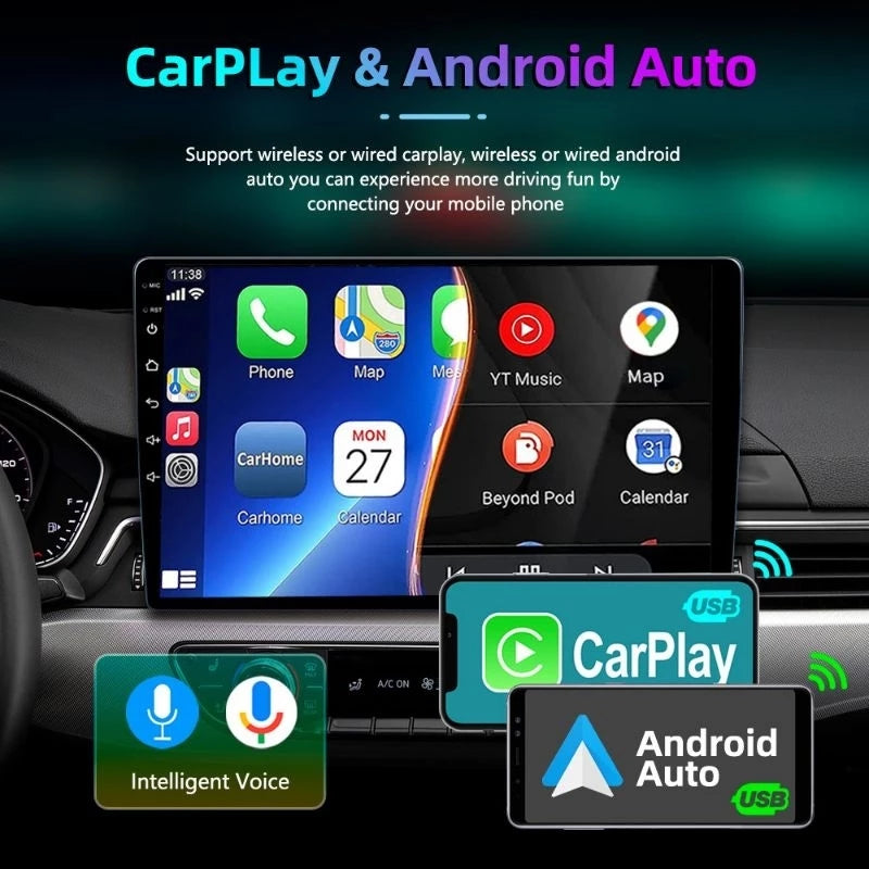 [READY STOCK]⚡7870S Android Player 2K 360 View⚡7870 Android Player 2K Latest 2.7GHz CPU 2000*1200 9.5/10.36 Inch Carplay/Android Auto