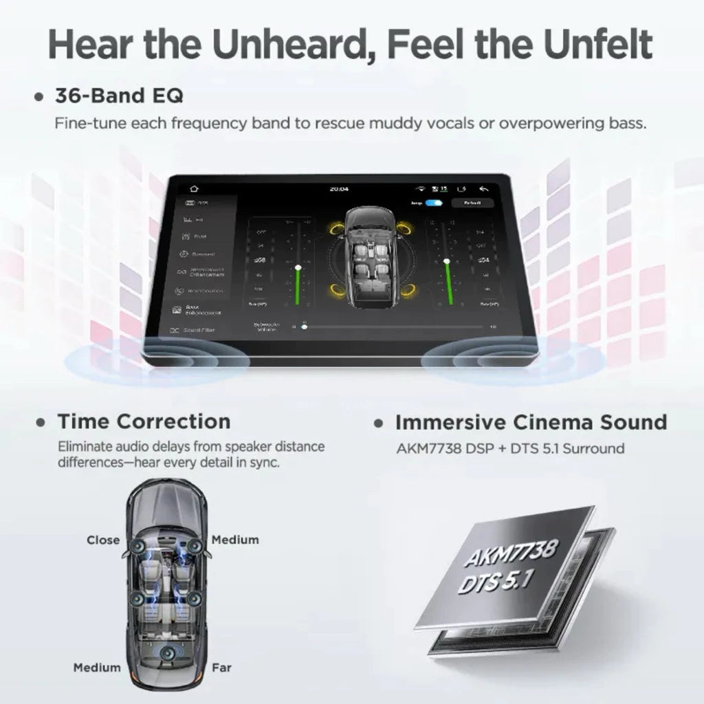 [READY STOCK]⚡7870S Android Player 6-Way 360 2K⚡7870 Android Player 2K 8 Core 2.7GHz CPU Blind Spot DTS RDS Carplay/Android Auto Day2.my