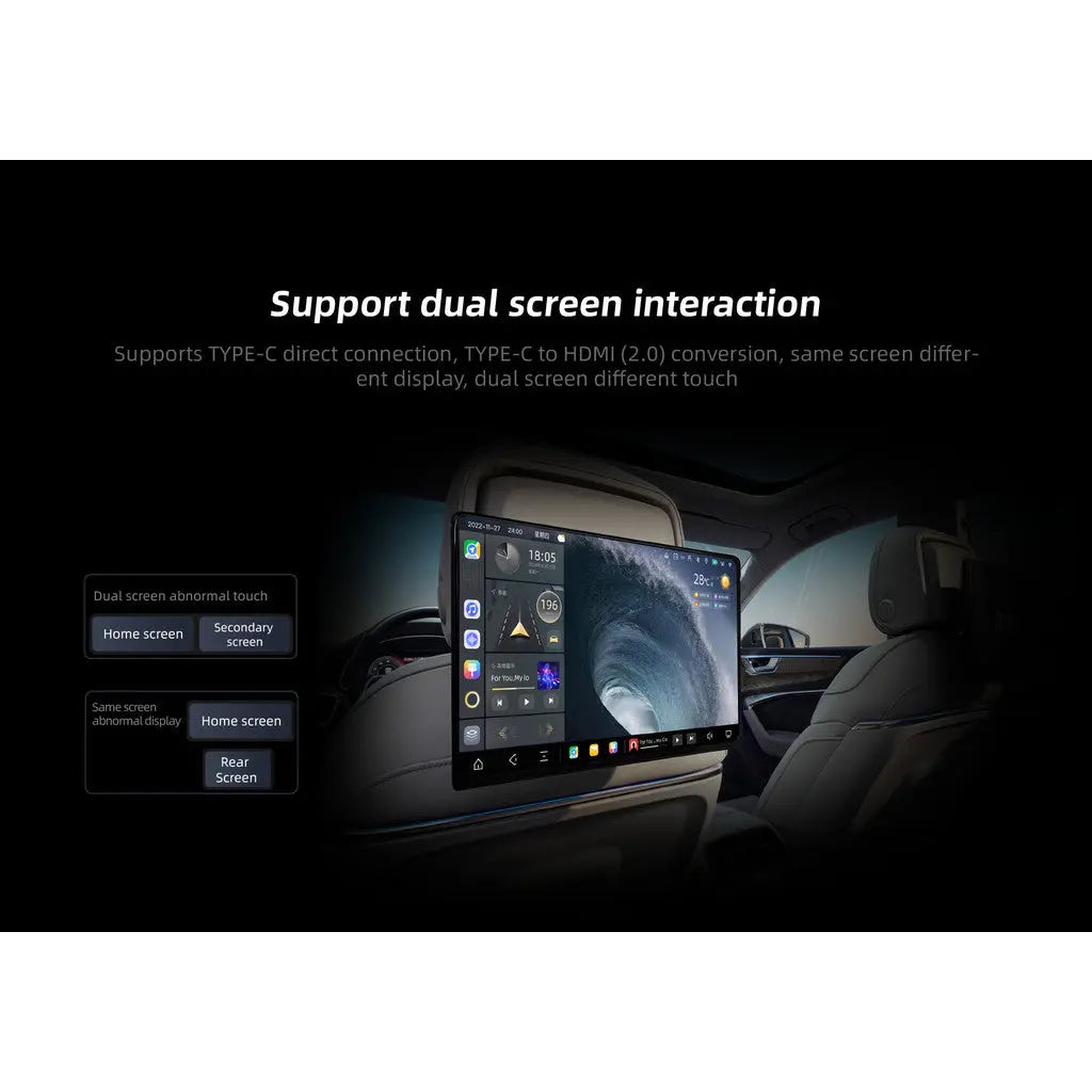⚡TS20 Android Player 2K 360⚡TS20 Android Player 2K Latest Premium 2.7GHz CPU DTS 9.5/10.36 Inch Carplay/Android Auto Day2.my