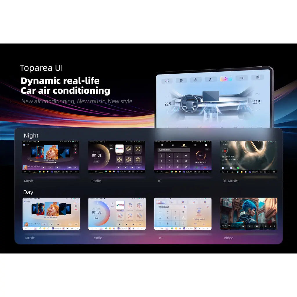 ⚡TS20 Android Player 2K 360⚡TS20 Android Player 2K Latest Premium 2.7GHz CPU DTS 9.5/10.36 Inch Carplay/Android Auto Day2.my
