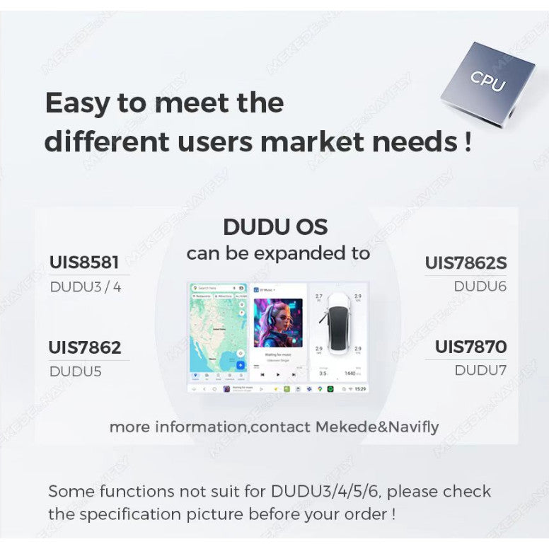 ⚡7862S 2K Android Player 360⚡Duduauto DUDU 6 7862S 9.5 10.36 Inch QLED 8+256 DSP DTS Apple Carplay Android Auto Day2.my